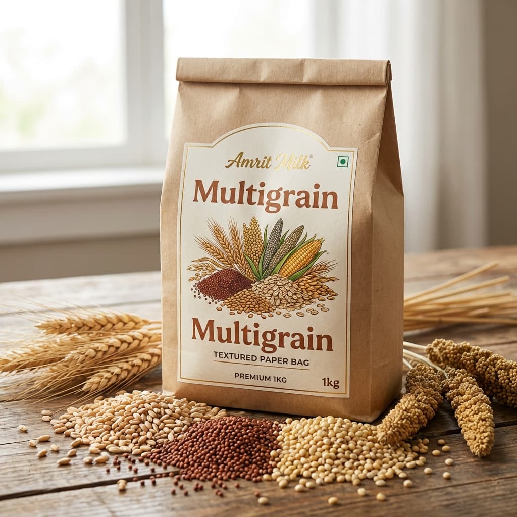 Amrit Organic Multigrain Atta - 1 kg