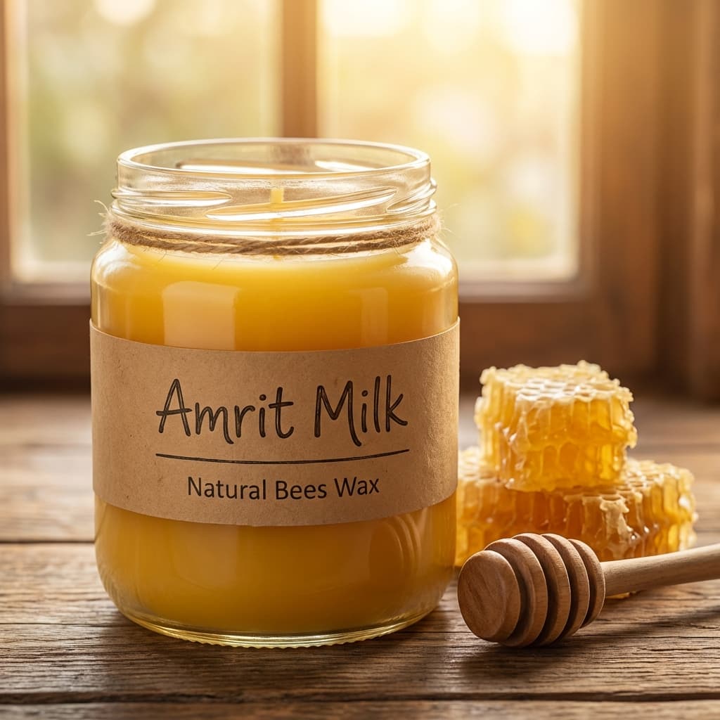 Amrit Organic Bees Wax (Moisturizer)