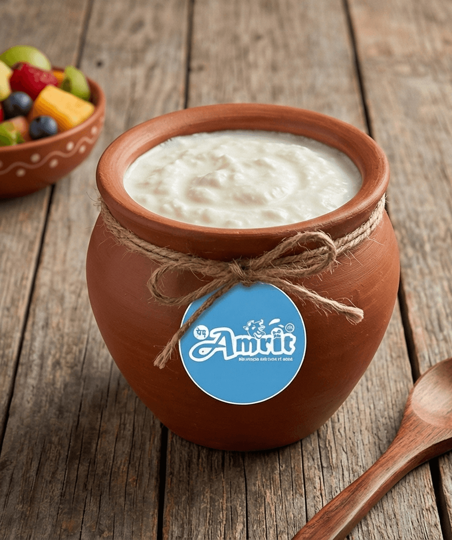 Amrit Milk Organic Curd - 1 kg
